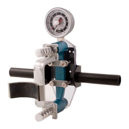 Fabrication Enterprises Baseline Standard Hydraulic Hand Dynamometer/MMT Combo Kit with Dual Handle, Blue 12-0594